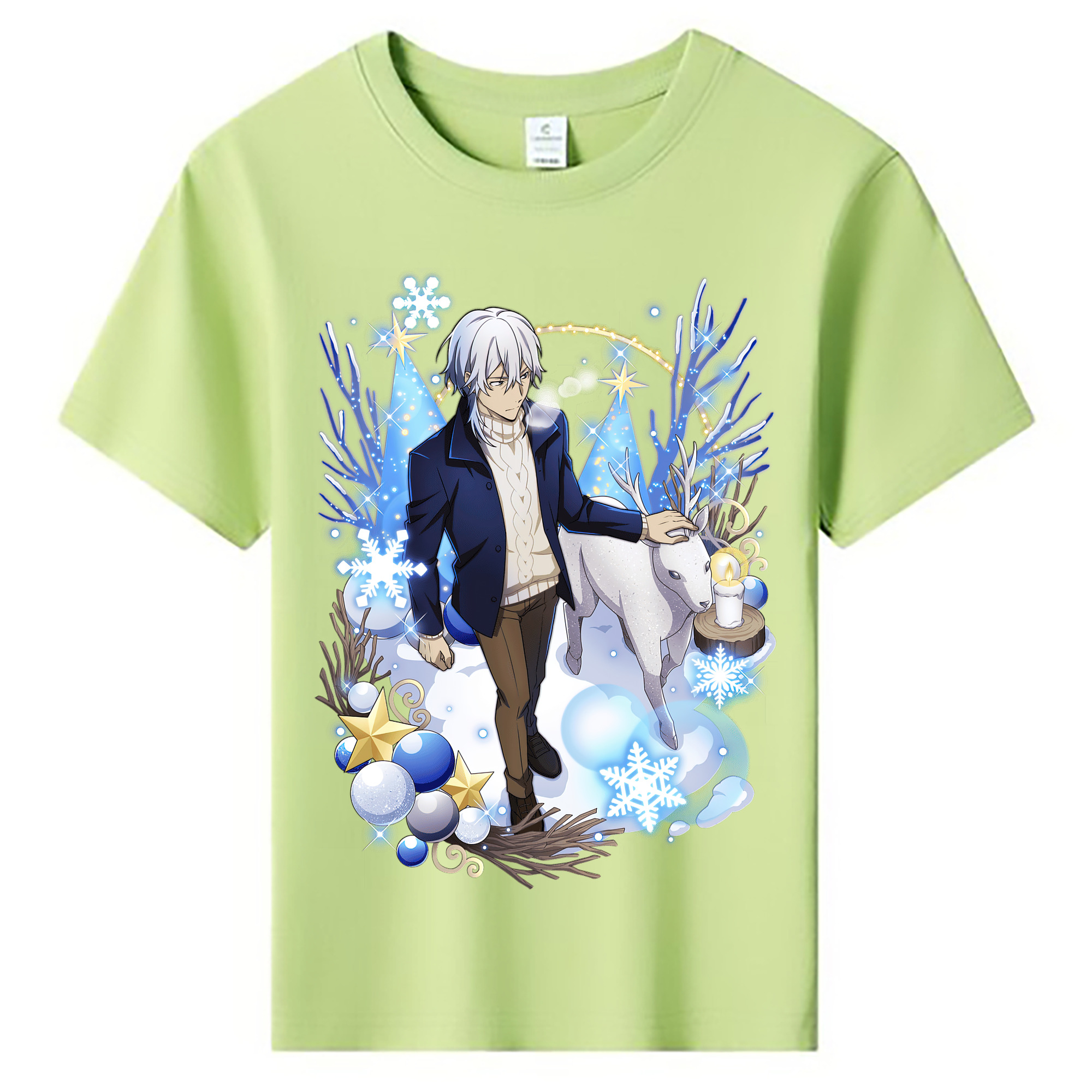（画像用） 文豪ストレイドッグス Bungo Stray Dogs 綿100％キッズTシャツ（フロントプリント）